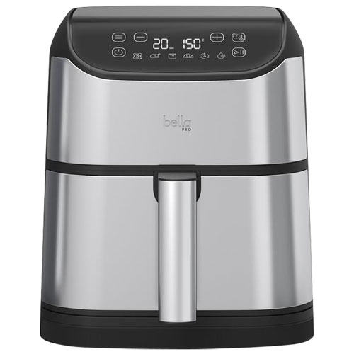 Friteuse à air chaud numérique Pro de Bella - 5,7 l/6 pte - Exclusivité de Best Buy