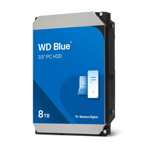 WD BLUE 8TB 5640 RPM 256MB SATA 3.5" HARD DRIVE