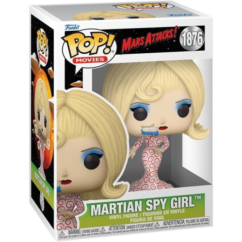 POP  Movies Mars Attacks 3.75 Inch Action Figure - Martian Spy Girl #1876