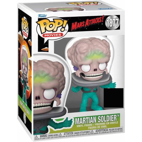 Pop Movies Mars Attacks 3.75 Inch Action Figure Exclusive - Martian Soldier No Gun #1877