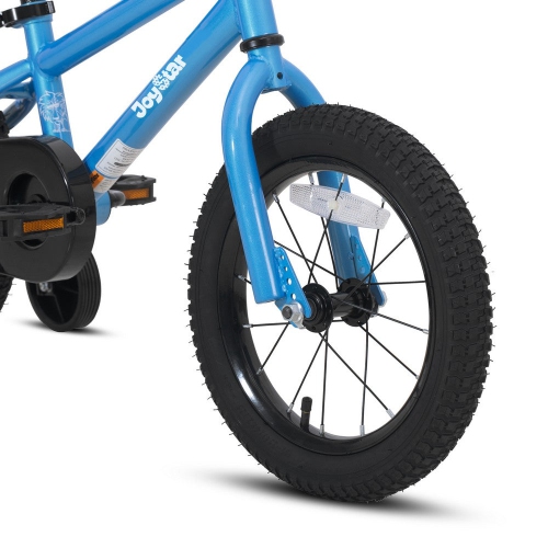 JOYSTAR TOTEM 18 Inch Kids Bike for 5-8 Year Children, Boys’ Birthday Gift Youth Bicycle with Kickstand, BMX Style, Blue