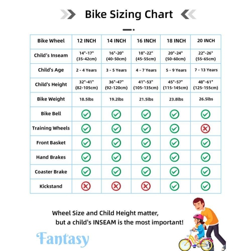 JOYSTAR Fantasy 12 Inch Toddler Ride for 3-4 Year Girls, Offers Training Wheels, Basket, Lovely Pink Hue