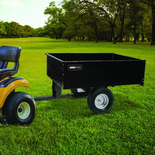 Ohio Steel 12 cu ft Steel Dump Cart