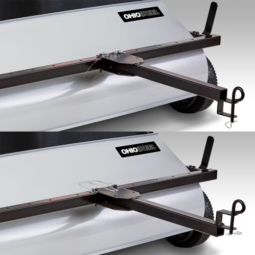 Ohio Steel 42" 22 CF Sweeper, Spiral Brush, Offset Sweeping, 50% less Assembly