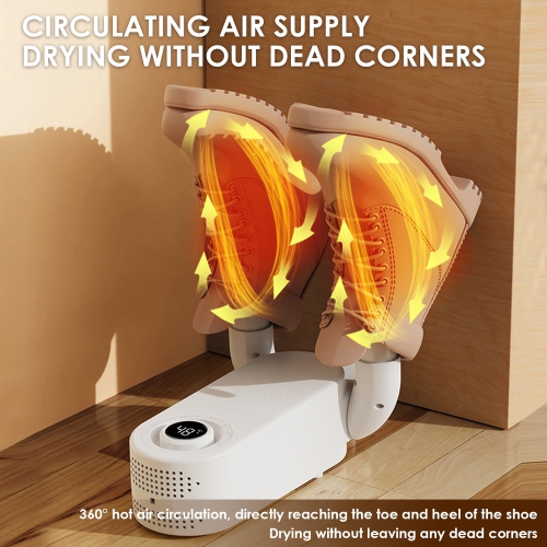 Séchoir à chaussures, séchoir à bottes, séchoir à bottes pour bottes de travail, chauffe-bottes pliable portatif, séchoir à bottes à circulation