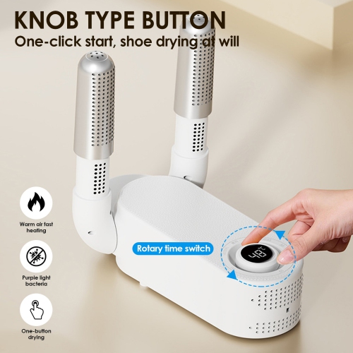 Séchoir à chaussures, séchoir à bottes, séchoir à bottes pour bottes de travail, chauffe-bottes pliable portatif, séchoir à bottes à circulation