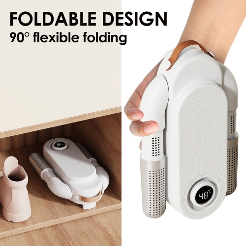 Séchoir à chaussures, séchoir à bottes, séchoir à bottes pour bottes de travail, chauffe-bottes pliable portatif, séchoir à bottes à circulation