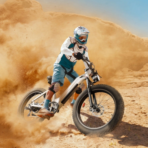 Vélo électrique CycVerve de CYCROWN pour adultes avec porte-bagages et garde-boue - Gris foncé