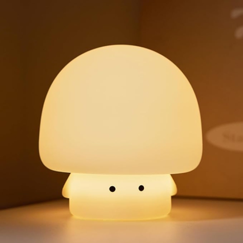 Veilleuse pour enfants, Veilleuse en silicone à intensité réglable rechargeable pour pouponnière, Veilleuse à modeler pour tables de nuit