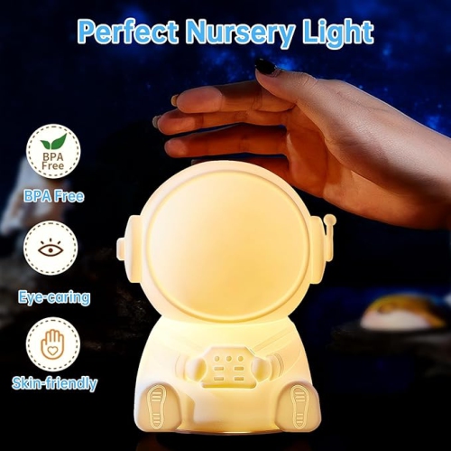 Bunny Night Light for Kids, 7 Colors LED Night Light Cute Stuff for Children Nightlight Thanksgiving Christmas Gifts