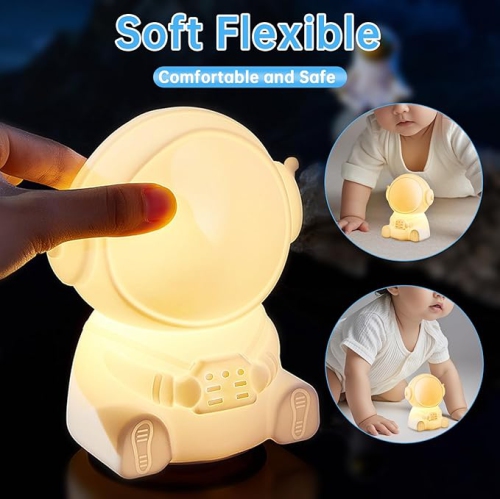 Bunny Night Light for Kids, 7 Colors LED Night Light Cute Stuff for Children Nightlight Thanksgiving Christmas Gifts