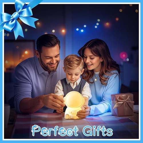 Bunny Night Light for Kids, 7 Colors LED Night Light Cute Stuff for Children Nightlight Thanksgiving Christmas Gifts