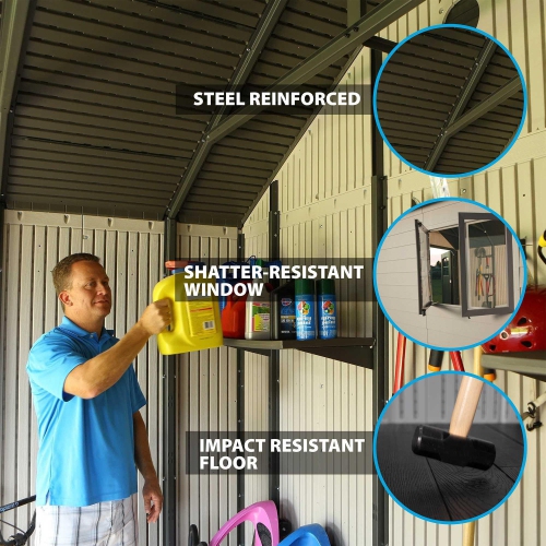 8 Ft. x 5 Ft. Outdoor Storage Shed