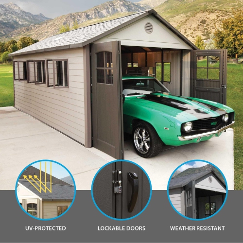 20 Ft. x 8 Ft. Outdoor Storage Shed