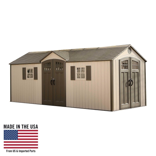 LIFETIME  11 Ft. X 18.5 Ft. Outdoor Storage Shed