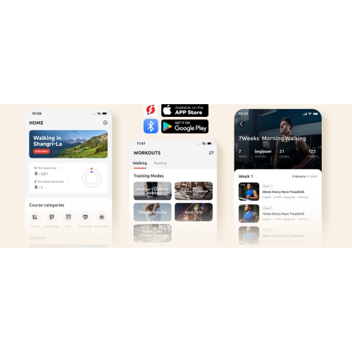 Sperax Walking Vibration Pad, 4 in 1 Treadmill, Walking Treadmill Pad for Home with Remote Control and APP