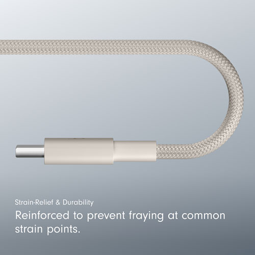 Câble tissé USB-C à USB-C de 1,5 m de Beats By Dr. Dre (MDGD4LL/A) - Gemme éclair