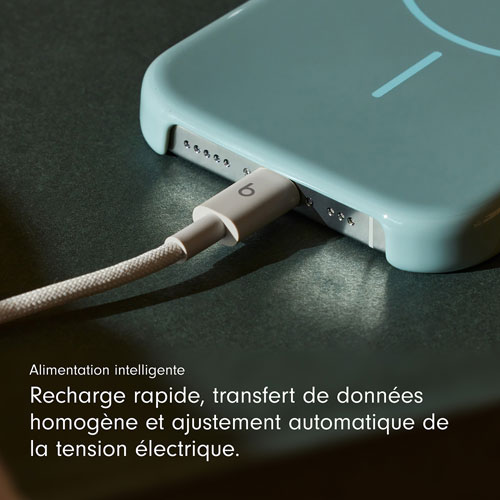 Câble tissé USB-C à USB-C de 1,5 m de Beats By Dr. Dre (MDGD4LL/A) - Gemme éclair