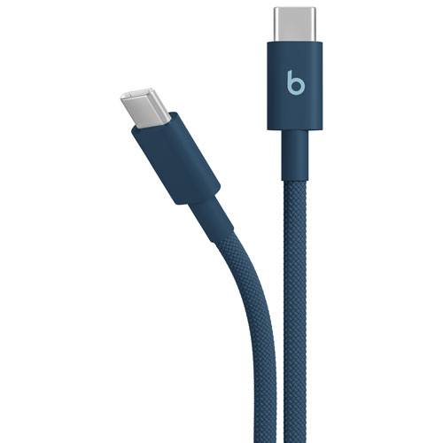 Beats By Dr. Dre 1.5m USB-C to USB-C Woven Cable (MDGE4LL/A) - Nitro Navy