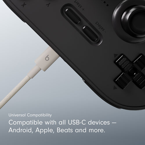 Câble tissé USB-A à USB-C de 1,5 m de Beats By Dr. Dre (MDGJ4LL/A) - Gemme éclair