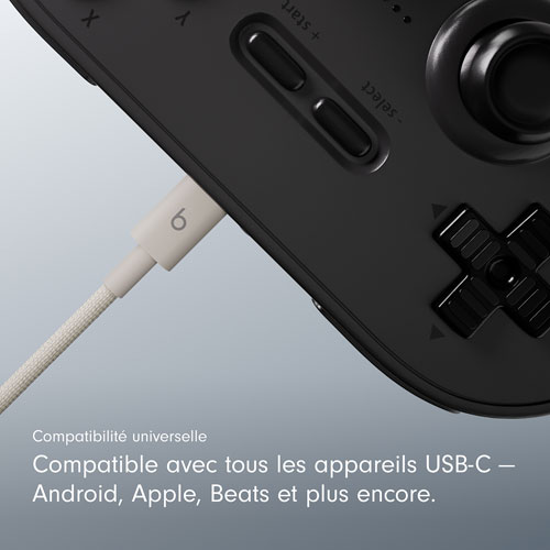 Câble tissé USB-A à USB-C de 1,5 m de Beats By Dr. Dre (MDGJ4LL/A) - Gemme éclair