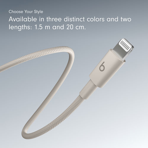 Beats By Dr. Dre 1.5m USB-C to Lightning Woven Cable (MDGL4LL/A) - Surge Stone
