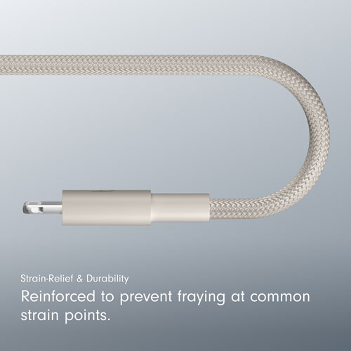 Beats By Dr. Dre 1.5m (4.9 ft.) USB-C to Lightning Woven Cable (MDGL4LL/A) - Surge Stone