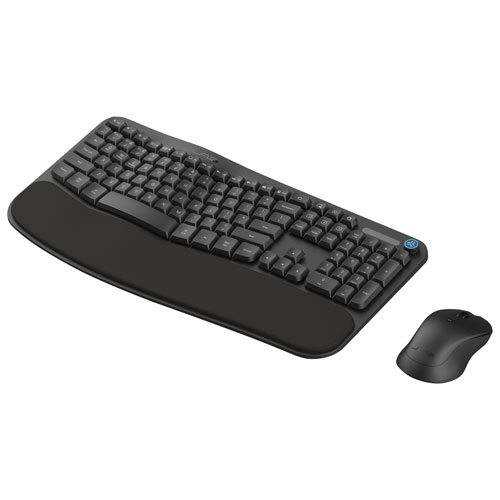 JLab Flow Bluetooth Ergonomic Keyboard & Mouse Combo - English