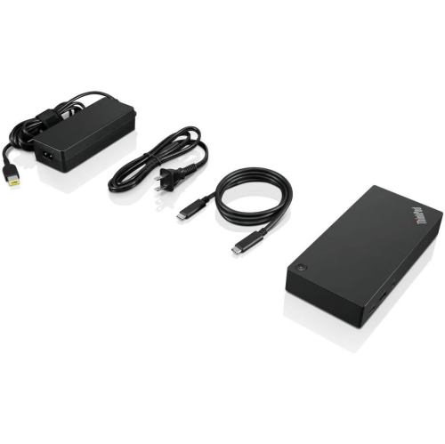Refurbished Lenovo 40AF ThinkPad Hybrid USB-C with USB-A Dock with 135W PSU& USB-C Cable - 1 year Warranty
