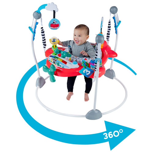 Baby Einstein Ocean Explorers Airplane Adventure 2-in-1 Activity Jumper