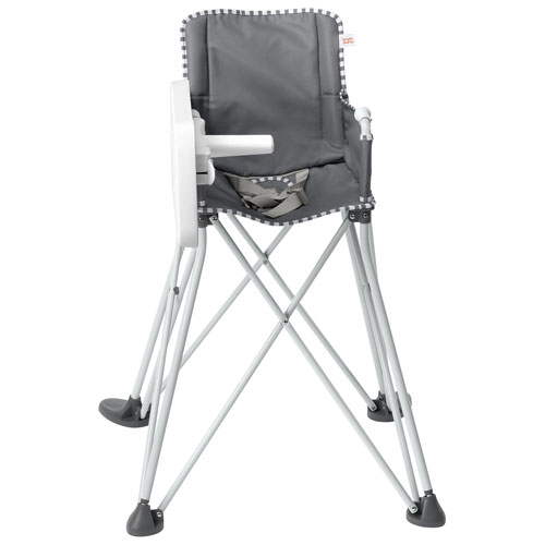Bright Starts Pop ‘N Dine Portable High Chair - Grey