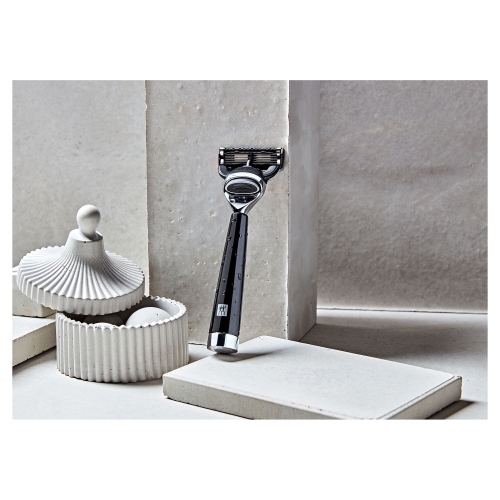 ZWILLING CLASSIC Razor, Brass, Silver-Black