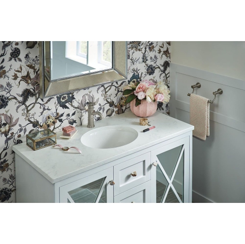 Moen 6402BN Belfield One-Handle Bathroom Faucet, Brushed Nickel