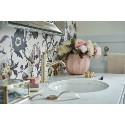 Moen 6402BN Belfield One-Handle Bathroom Faucet, Brushed Nickel