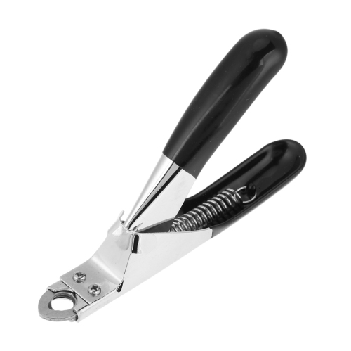 Ciseaux à ongles dédiés Pet Dog Cat Coupe-herbe à bout et pince coupante, noir
