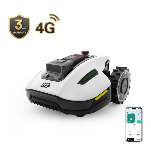Image 1 of 8.. Mammotion YUKA mini 600H Robot Lawn Mower,Reception 0.15 Max 0.2 Acre Coverage, With 4G,AI Obstacle Avoidance, Dual Cutting Discs