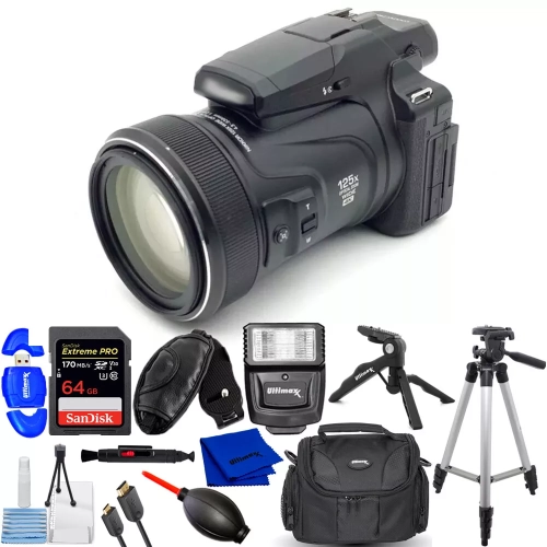 Appareil photo numérique COOLPIX P1100 de Nikon 26541 – Ensemble d'accessoires de 12 pièces