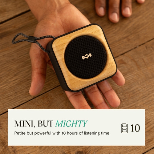 Haut-parleur étanche BluetoothMD Roots de House of Marley - Noir