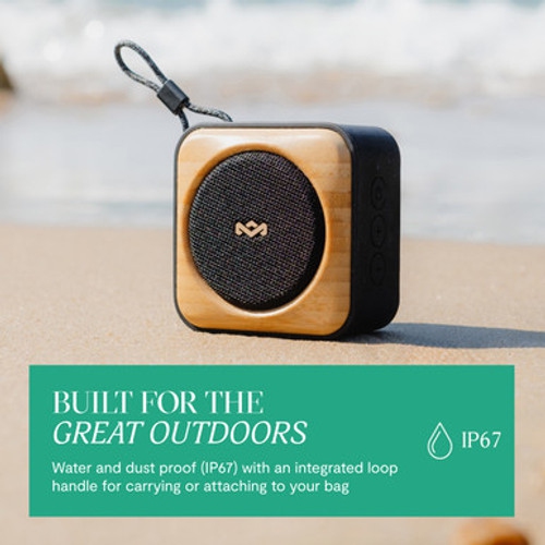 Haut-parleur étanche BluetoothMD Roots de House of Marley - Noir