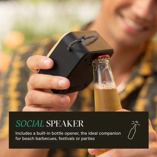 Haut-parleur étanche BluetoothMD Roots de House of Marley - Noir