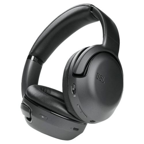 Open Box - JBL Tour One Wireless Over-Ear Noise Cancelling Bluetooth Headphones - Black
