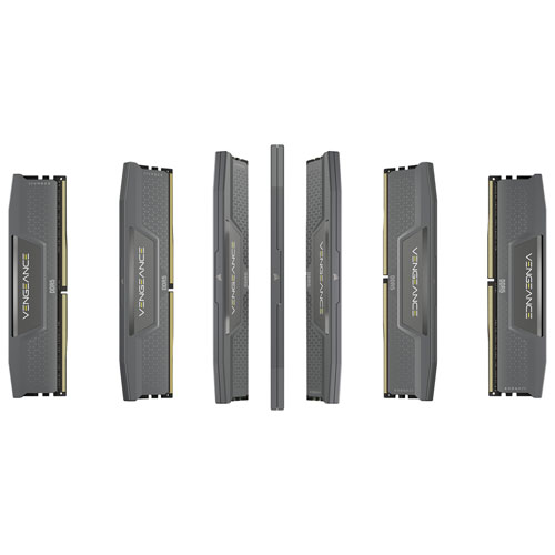 Mémoire DDR5 64 Go 6000MHz Vengeance de Corsair pour PC (CMK64GX5M2B6000Z30)