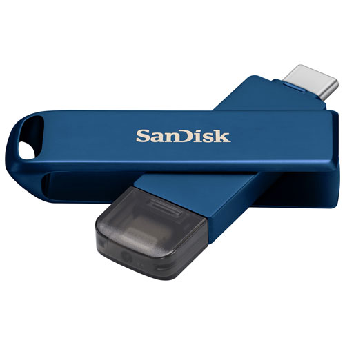 SanDisk Phone Drive 128GB USB 3.2 + USB-C Flash Drive for Apple Devices