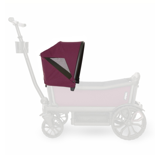 Image 1 of 1.. Veer Cruiser XL Retractable Canopy - Pink Agate
