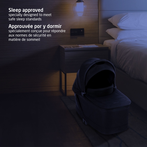 Lit pliant Oria2 de Maxi Cosi - Noir flamboyant