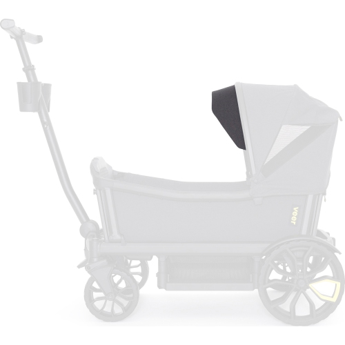 Veer Visor for the Retractable Canopy - Grey