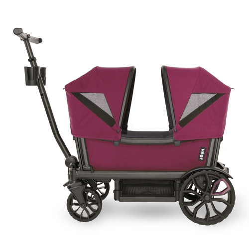 Veer Cruiser Retractable Canopy - Pink Agate
