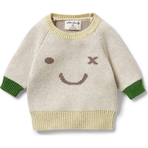 Wilson+Frenchy Knitted Sweater - Almond