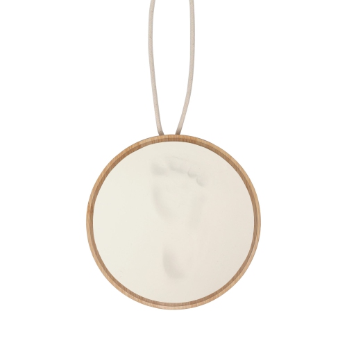 Petit Artichaut Woodem Medallion Keepsake