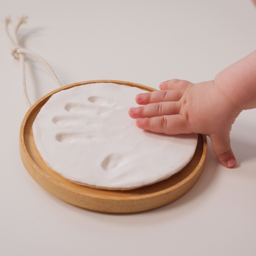 Petit Artichaut Woodem Medallion Keepsake